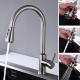OEM ODM  Pull Down SS304 Touch Sensitive Kitchen Faucet