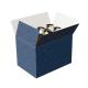 Gloss Lamination Sturdy Container Package Rigid Boxes For Packaging