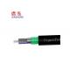 Multi Core Outdoor Fiber Optic Cable High Strength Hydrolysis Resistant