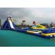 Amusement Park Huge Inflatable Water Slide 0.55mm Thickness PVC Material