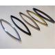Moon Shape Arc Square Shower Room Glass Door Handle Toilet Bathroom Door Handle