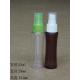 35ML Irregular cylindrical Cosmetic PET/HDPE Bottles Supplier Spray bottle,Lotion cap