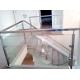 304 Stainless Steel 850mm Handrail Glass Balustrade Square Pipe 1mm