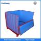 powder coated stackable wire mesh storage container