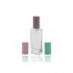 15ml Cosmetic Spray Bottle , Thick Wall Refillable Empty Glass Perfume Bottle With Colorful Cap