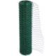 Lowest price China direct factory pvc coated hexagonal wire mesh green plastic chicken wire mesh