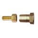 Brass Female Hose Connector Hexagon Type IPS Female Thread