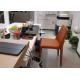 Kitchen Saddle Leather Side Chair