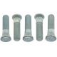 PG Plus Wheel Lug Stud Zinc Silver , Hyundai Lug Stud Replacement 10.9 Solid