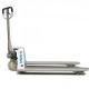 CE Approval Stainless Steel Hand Pallet Truck , Hygienic 2000kg Pallet Truck