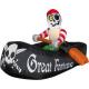 Inflatable christmas / halloween / inflatable festival cartoon / inflatable witch boat
