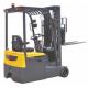 Warehouse 3 Wheel Electric Forklift , Industrial Lift Truck 1500KG Load Capacity