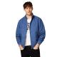 Full Sleeve Denim Fabric Casual Jean Jackets / Adult Blue Denim Jacket
