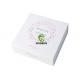 Christmas Cosmetic Cardboard Jewelry Gift Boxes With Magnet Flat Small Size