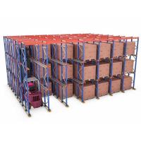 Q235B Structural Drive In Pallet Rack System ODM Forklift Racking