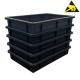 PP Anti-Static Component Storage ESD Container Tray Pallet Bin Anti-Static Conductive Boxes