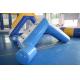 0.9mm Blue Color PVC Tarpaulin Swimming Pool Small Water Slide