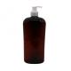 Screw Cap 750ml PET Customizable Color Shampoo/Lotion Bottle For Cream Printing Material