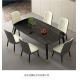 Nordic Imitation Faux Marble Dining Table Chair Custom Color / Size
