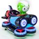 220V Voltage Coin Operated Childrens Rides Strong ABS Plastic Shell