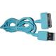 Blue USB2.0 Charge & Sync Cable to 30 Pin Connector Cable