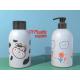Family Group Shampoo Plastic Bottle For Body Wash 200ml 1000ml Amber Color Lotion Pump