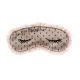 Pretty Pink Color Sleep Blindfold Eyemask , Lace And Satin Eye Mask For Home Use