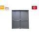 Steel FD30 fire door with fireproof glass color can be customized