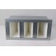 Aluminum Steel Frame Box V Type Filter , Stable HEPA Air Filters For AHU System