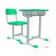 Elementary Middle School Student Desk And Chair Set With Iron Or Aluminum Frame