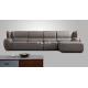 Latest Design Modern Italian Style L Shaped Corner Leather Sofa