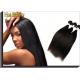 Double Machine Weft Virgin Peruvian Straight Hair 24 Inch Hair Extensions