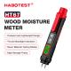 HT67 Digital Wood Moisture Meter Professional Wood Humidity Tester 0~58% Portable Pen-Type Timber Hygrometer Meter