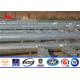 S500MC High Strength Power Line Steel Utility Pole For Electrical Transmission