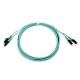 Customizable LC LC Duplex OM3 Patch Cord with various core types and cable diameters