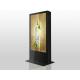60inch 78inch 82 inch IP65 7000cd outdoor P3 P4 floor stand double-sided led advertising machine display