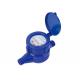 ABS Plastic Domestic Water Meter Magnetic Dry-dial For Cold Water LXSG-15EP