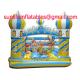 Custom childrens inflatable bouncy castle For Rental , Home Use Bouncy Castle