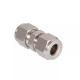 Swagelok Type SS316 Stainless Steel Compression Double Ferrules Union Tube Fittings