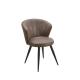 500mm Fabric Upholstered Dining Chairs Durability 2pcs/Ctn 620*470*810