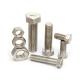 DIN931 A2 70 Stainless Steel Hex Head Bolts Nuts Carbon Steel Gr8.8