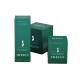 Green Color Packaging Perfume Box Eco Friendly Recyclable 7x7x10cm
