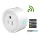 WiFi Smart Plug Mini Outlet with Energy Monitoring, Works with Amazon Alexa Echo and Google Assistant, No Hub Required,