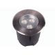 Outside Red LED Underwater Pool Lights 316 Stainless Steel + Tempered Glass