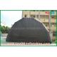 Inflatable Work Tent Black Customized Inflatable Air Tent Stage Show Large Event Tent With Led Light