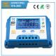 12V / 24V 20A PWM Solar Controller  with LCD Display Bule Body Charge Sun Light To Battery Gel 12V 24V 65Ah to 200Ah