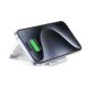 Foldable 3 In 1 Wireless Portable Mobile Charger Space Saving Magnetic Suction