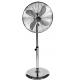 18 Inch High Velocity Retro Standing Fan Industrial Grade Chrome Grill Base
