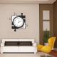 Personalized 3M Removable Vinyl Home Decoration Wall Sticker Clock 25A017