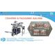 Automatic counting packing machine with 4 vibration bowls for children's building block toys